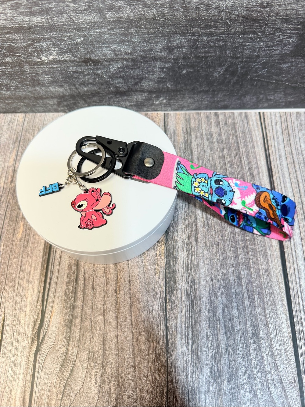 Lilo & Stitch Wristlet Keychain Bundle